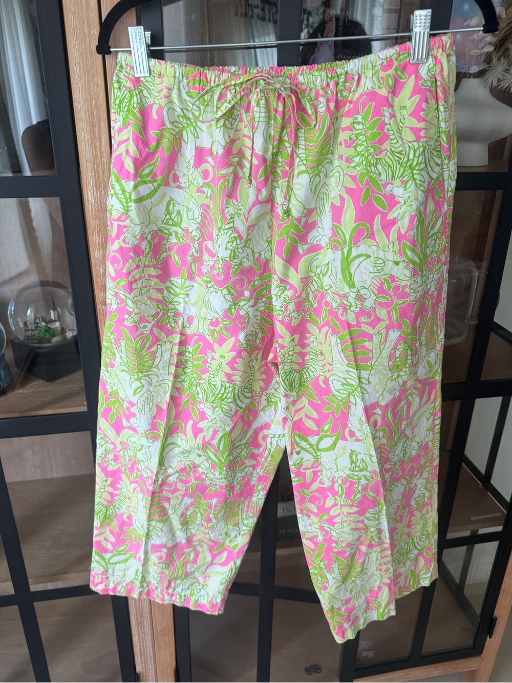 Vintage Lilly Pulitzer pants Jungle Print Clamdiggers Pedal Pushers Capri
